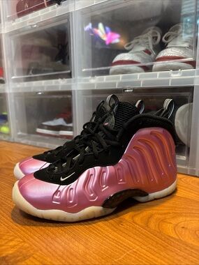 Nike Little Posite One GS Polarized Pink DX1947-600 Basketball Shoes Sz 4Y/5.5W